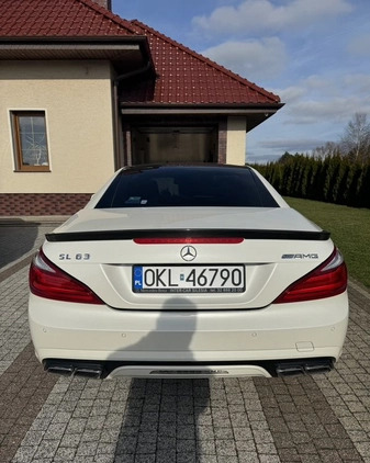 Mercedes-Benz SL cena 369000 przebieg: 55000, rok produkcji 2013 z Kluczbork małe 497